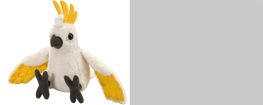 Carmelita Cockatoo Plushie